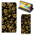 Samsung Galaxy M31 Smart Cover Gouden Bloemen - B2C Telecom