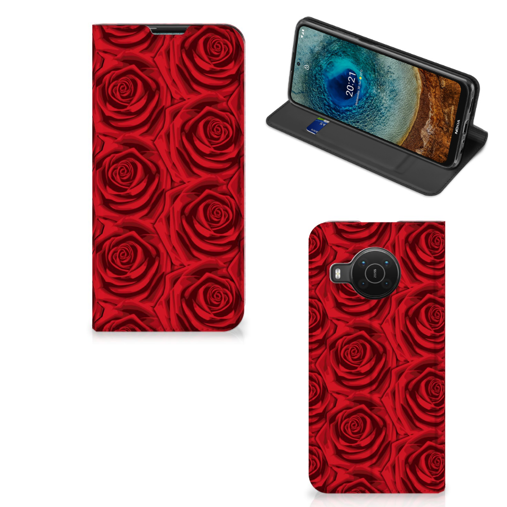 Nokia X20 | X10 Smart Cover Red Roses - B2C Telecom