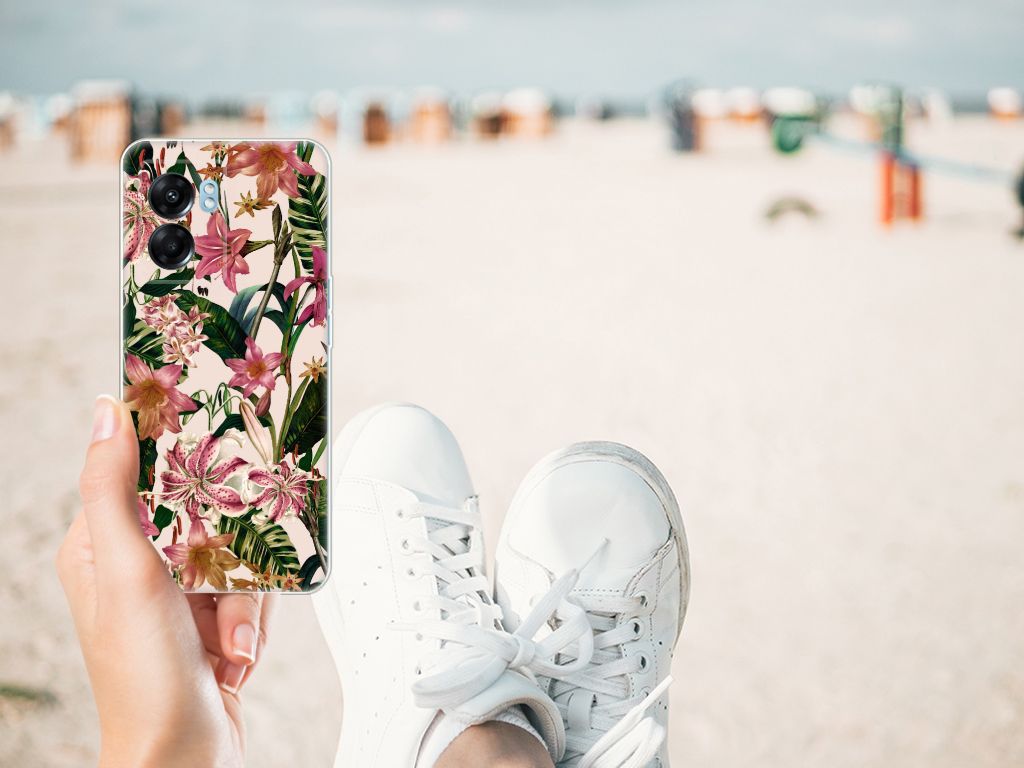 OPPO A77 | A57 5G TPU Case Flowers B2C Telecom