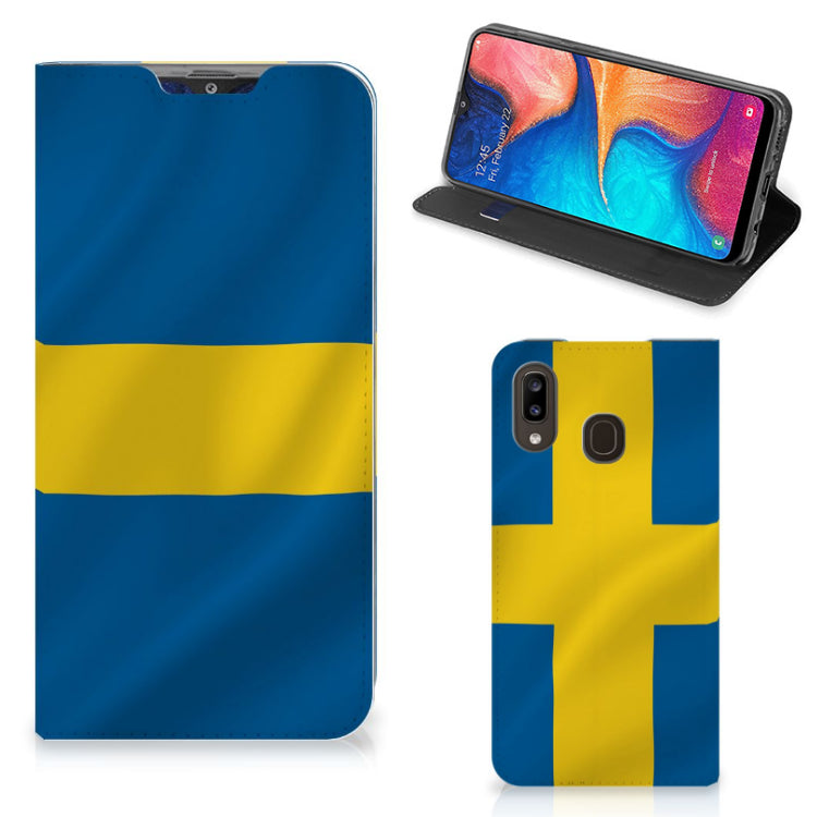 Samsung Galaxy A30 Standcase Zweden