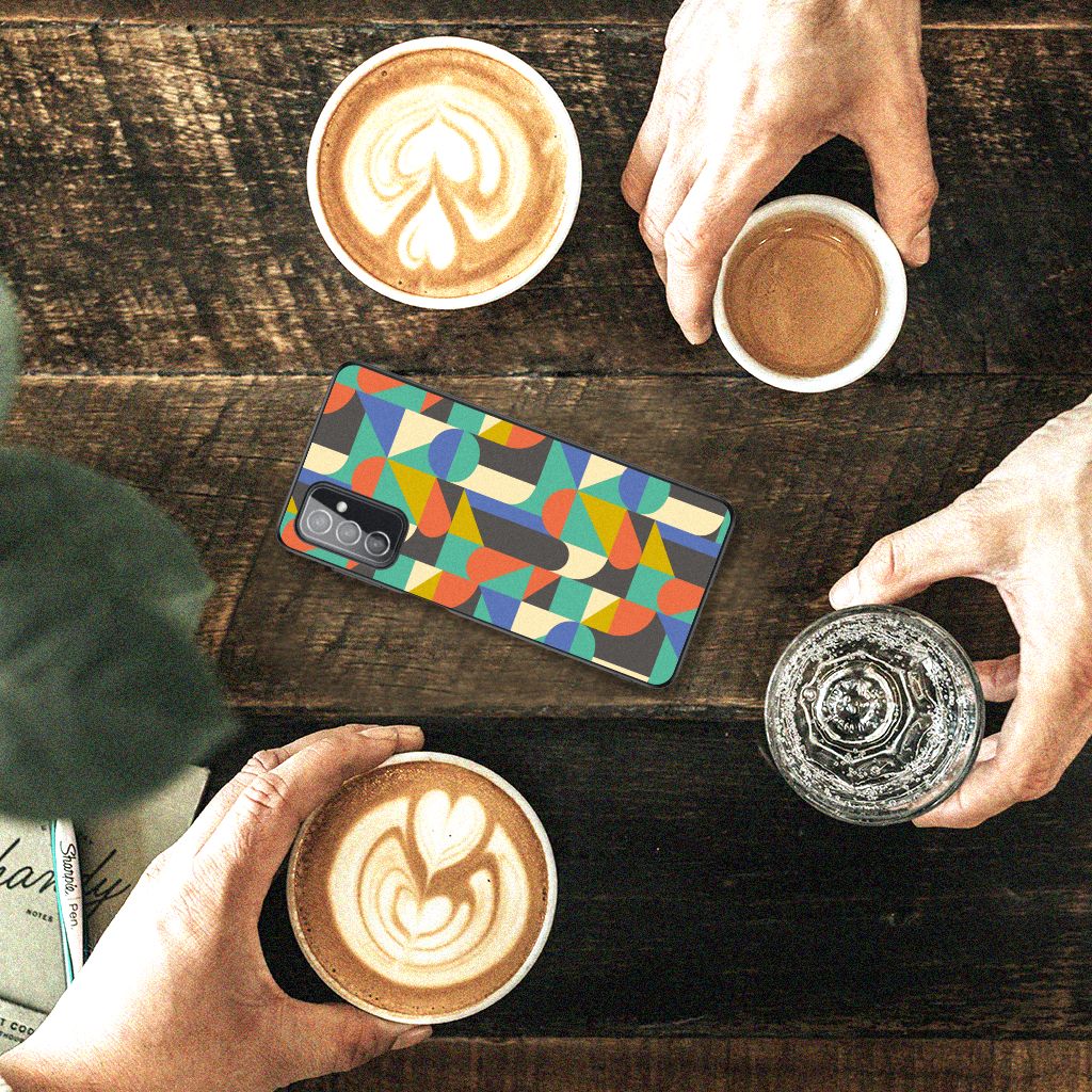 Samsung Galaxy M52 Back Case Funky Retro B2C Telecom