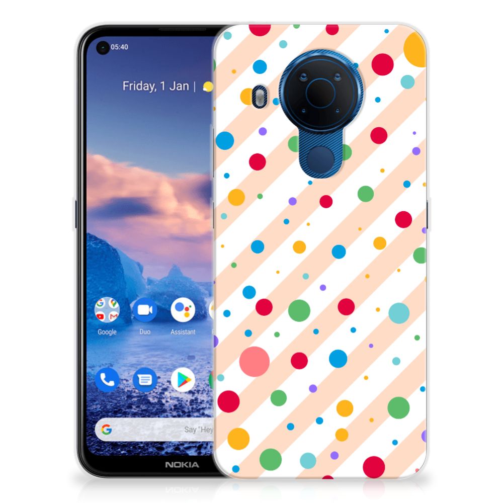 Nokia 5.4 TPU bumper Dots