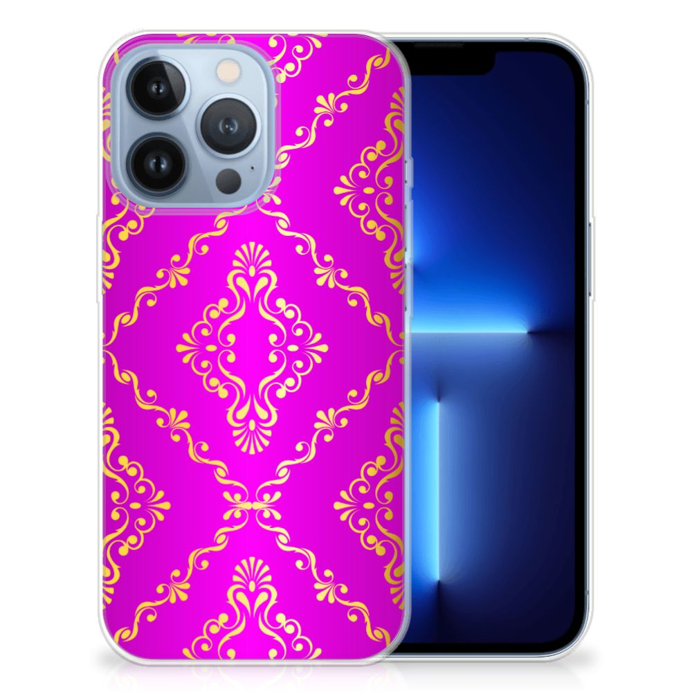 Siliconen Hoesje Apple iPhone 13 Pro Barok Roze