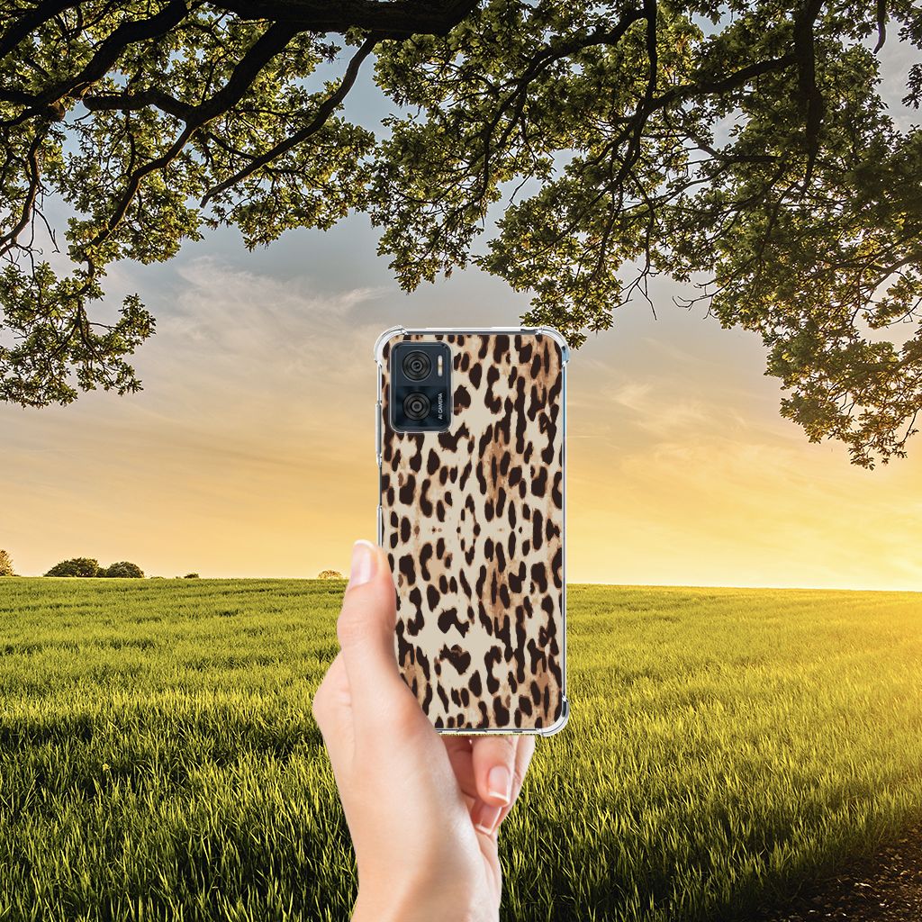 Motorola Moto E22 | E22i Case Anti-shock Leopard B2C Telecom