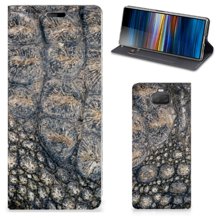 Sony Xperia 10 Hoesje maken Krokodillenprint