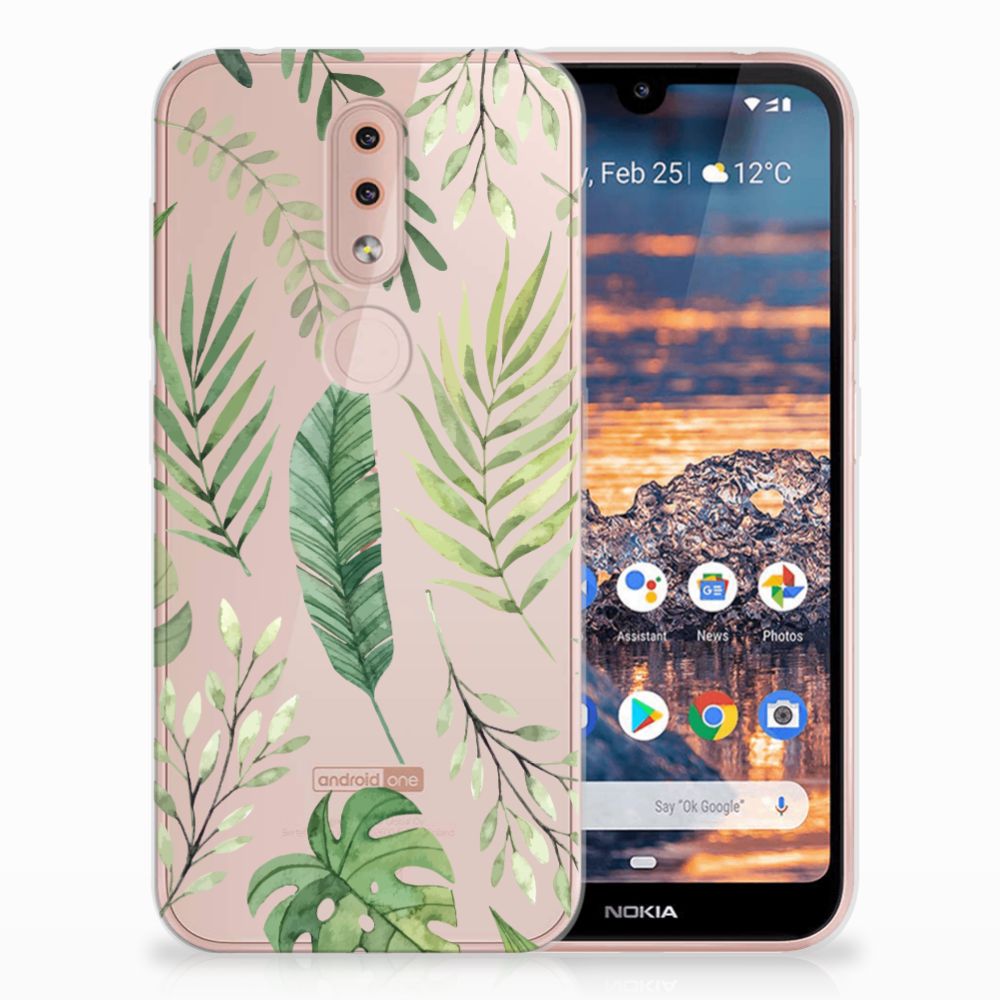 Nokia 4.2 TPU Case Leaves