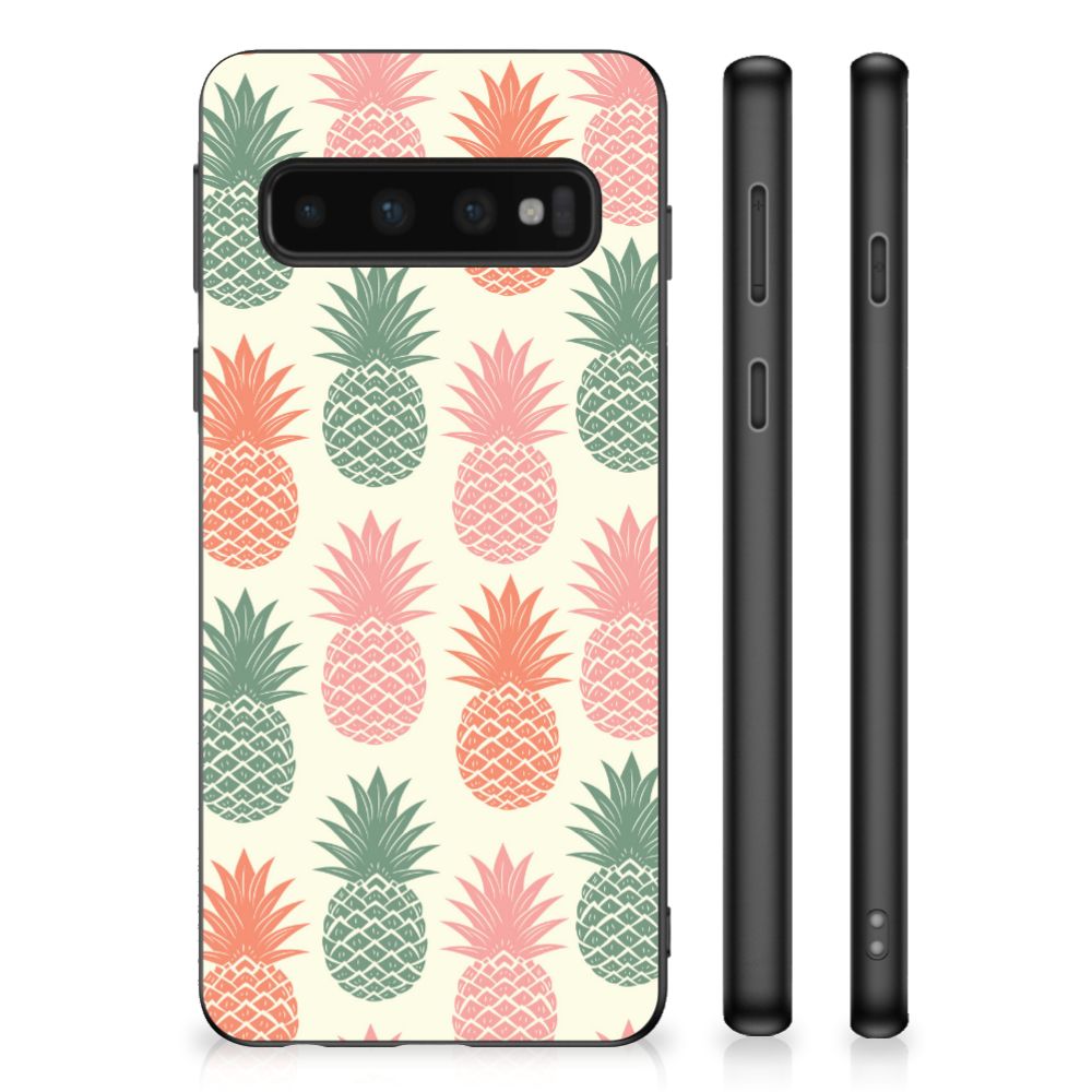Samsung Galaxy S10 Silicone Case Ananas