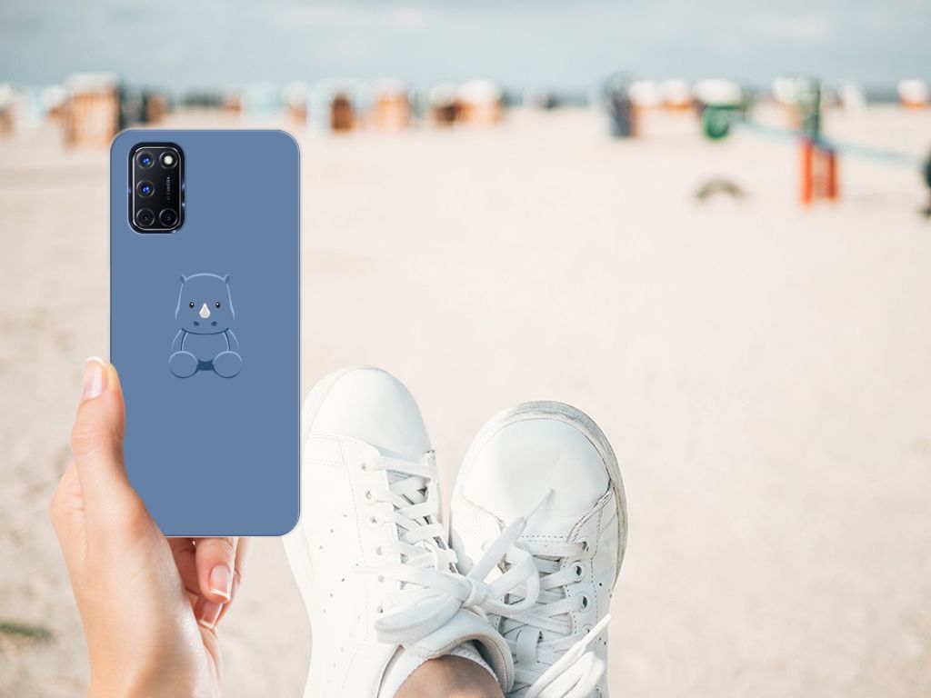 OPPO A52 | A72 Telefoonhoesje met Naam Baby Rhino B2C Telecom