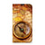 iPhone 13 Pro Book Cover Kompas met kompas design en wereldkaart achtergrond đ.