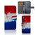 Sony Xperia 10 V Bookstyle Case Nederland met artistieke Nederlandse vlag design