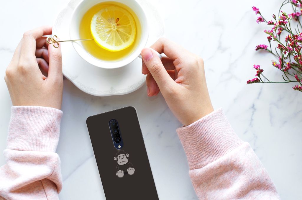 OnePlus 7 Pro Telefoonhoesje met Naam Gorilla