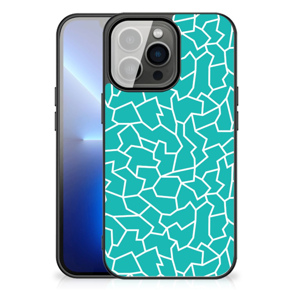 iPhone 13 Pro Max Leuk Telefoonhoesje Cracks Blue B2C Telecom