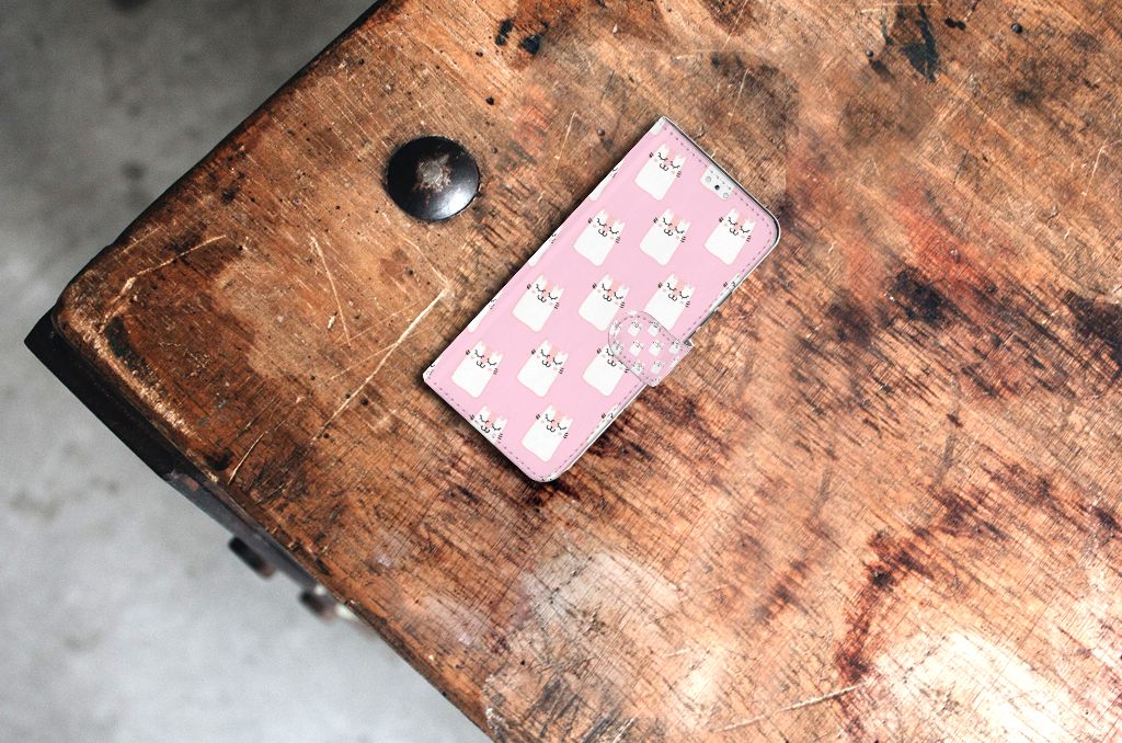 Samsung Galaxy S22 Plus Telefoonhoesje met Pasjes Sleeping Cats