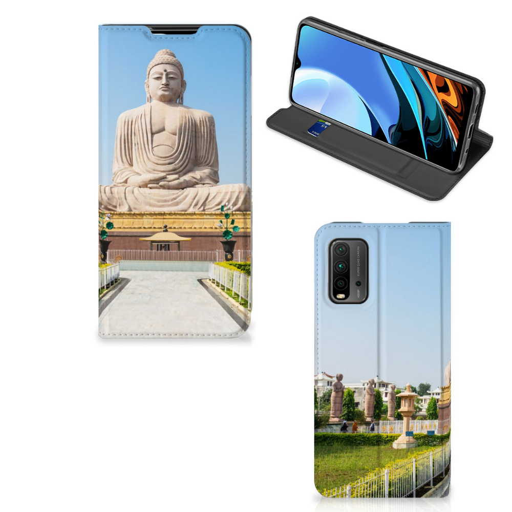 Xiaomi Poco M3 | Redmi 9T Book Cover Boeddha - B2C Telecom