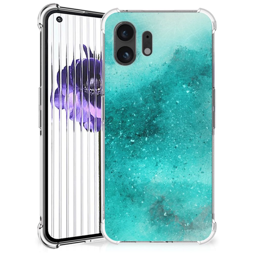 Back Cover Nothing Phone (2) Painting Blue B2C Telecom