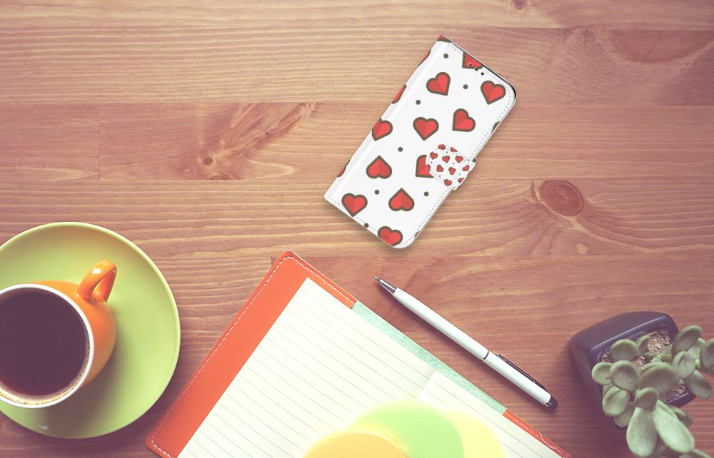 Samsung Galaxy A20e Telefoon Hoesje Hearts