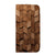 Book Wallet Case voor iPhone 13 Pro Max Wooden Cubes met een uniek houten design.