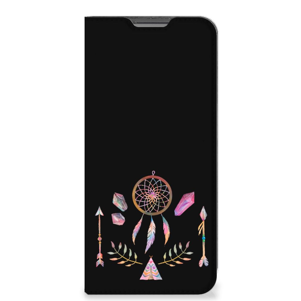 OPPO A96 | A76 Magnet Case Boho Dreamcatcher - B2C Telecom