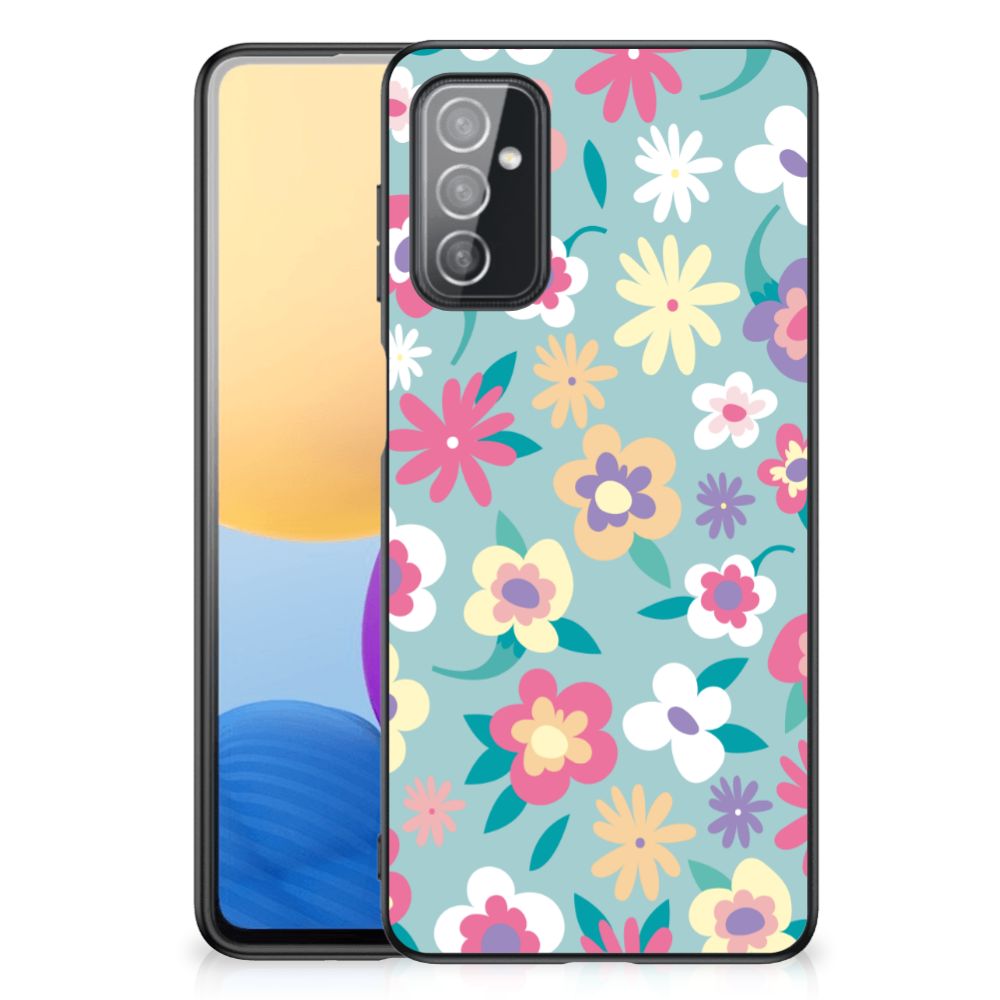 Samsung Galaxy M52 Bloemen Hoesje Flower Power