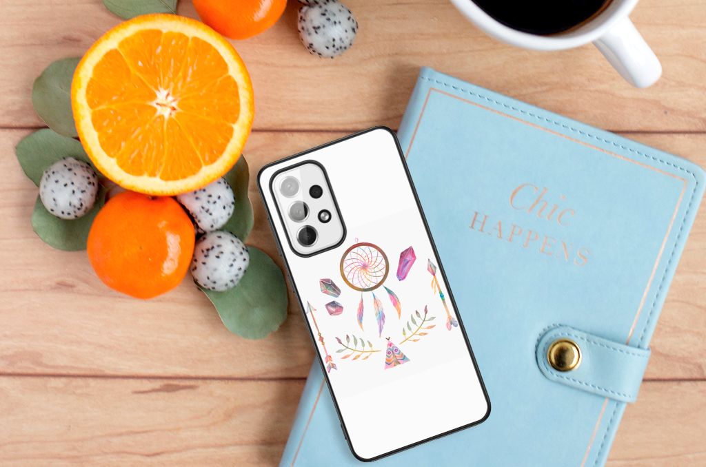 Samsung Galaxy A73 Hoesje Boho Dreamcatcher B2C Telecom