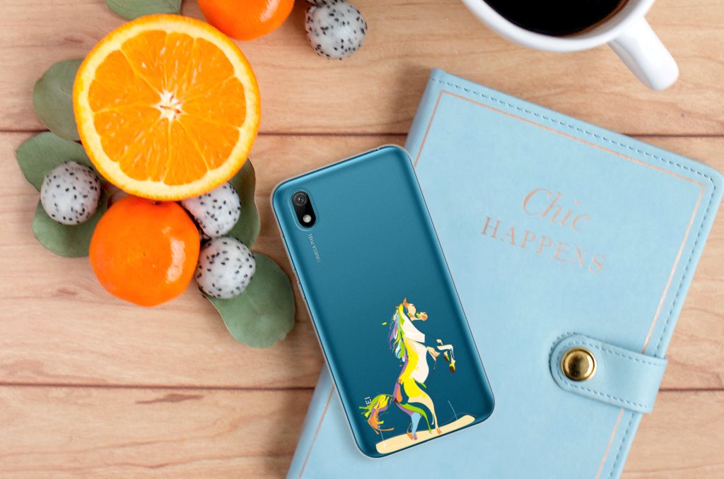 Huawei Y5 (2019) Telefoonhoesje met Naam Horse Color
