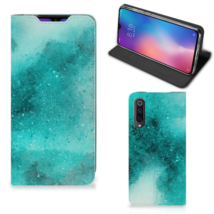 Bookcase Xiaomi Mi 9 Painting Blue