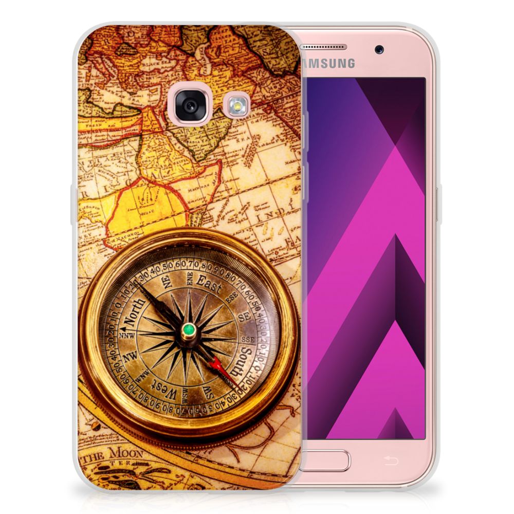 Samsung Galaxy A3 2017 Siliconen Back Cover Kompas