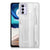 Motorola Moto G42 Bumper Hoesje White Wood