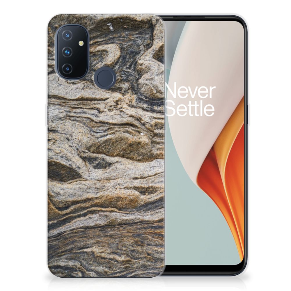 OnePlus Nord N100 TPU Siliconen Hoesje Steen B2C Telecom