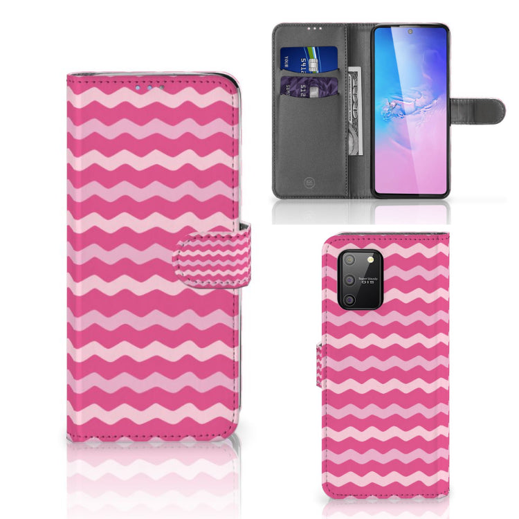 Samsung S10 Lite Telefoon Hoesje Waves Pink