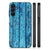 Samsung Galaxy A15 Houten Print Telefoonhoesje Wood Blue