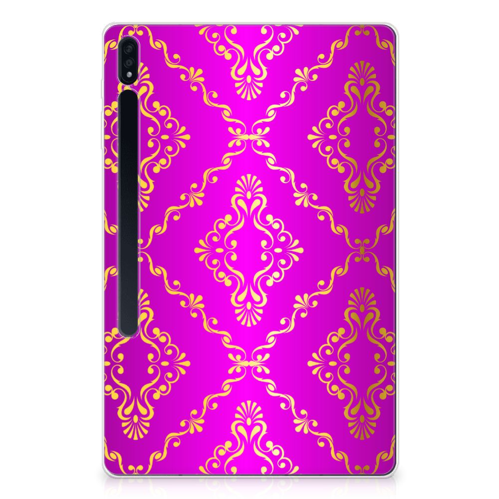 TPU Case Samsung Galaxy Tab S7 Plus | S8 Plus Barok Roze