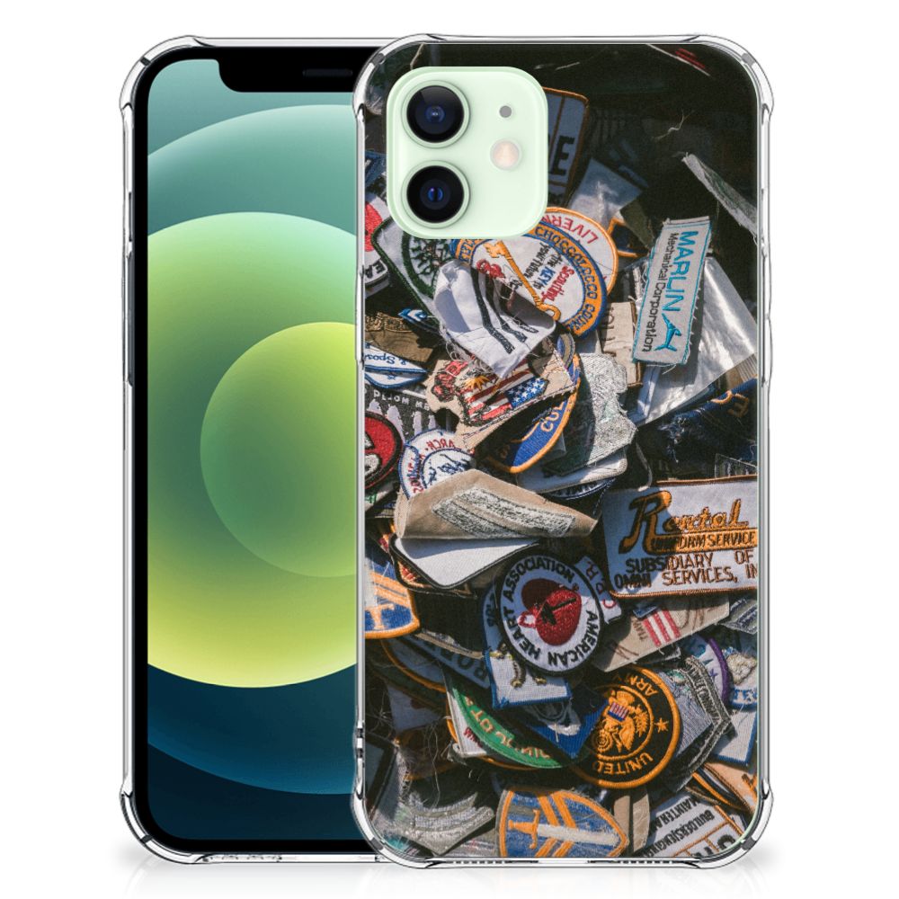 iPhone 12 Mini Anti-shock Hoesje met foto Badges B2C Telecom