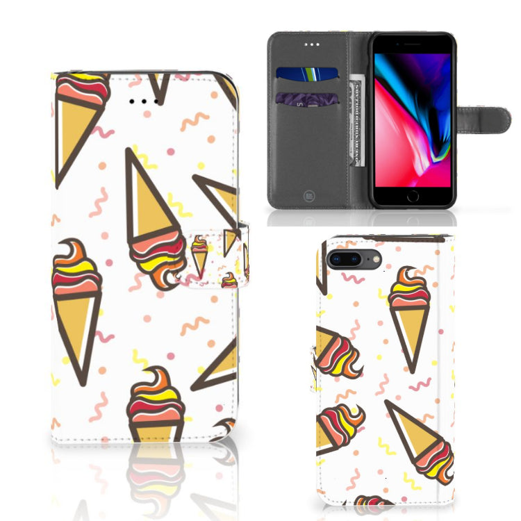 Apple iPhone 7 Plus | 8 Plus Book Cover Icecream