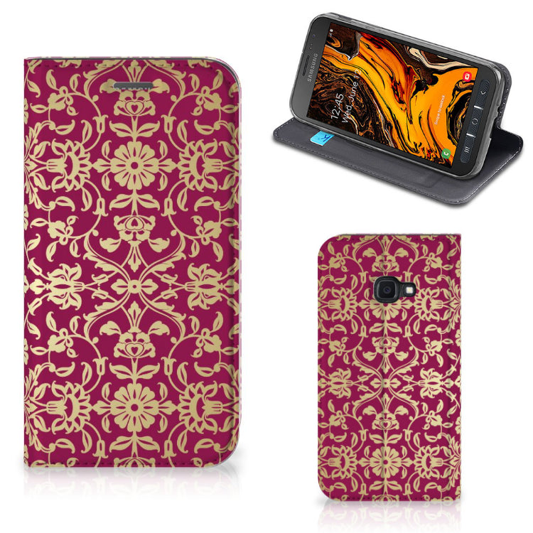 Telefoon Hoesje Samsung Galaxy Xcover 4s Barok Pink