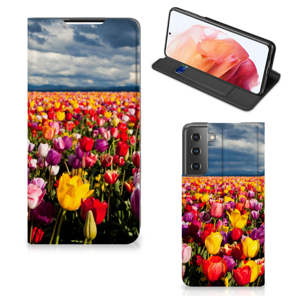 Samsung Galaxy S21 Smart Cover Tulpen