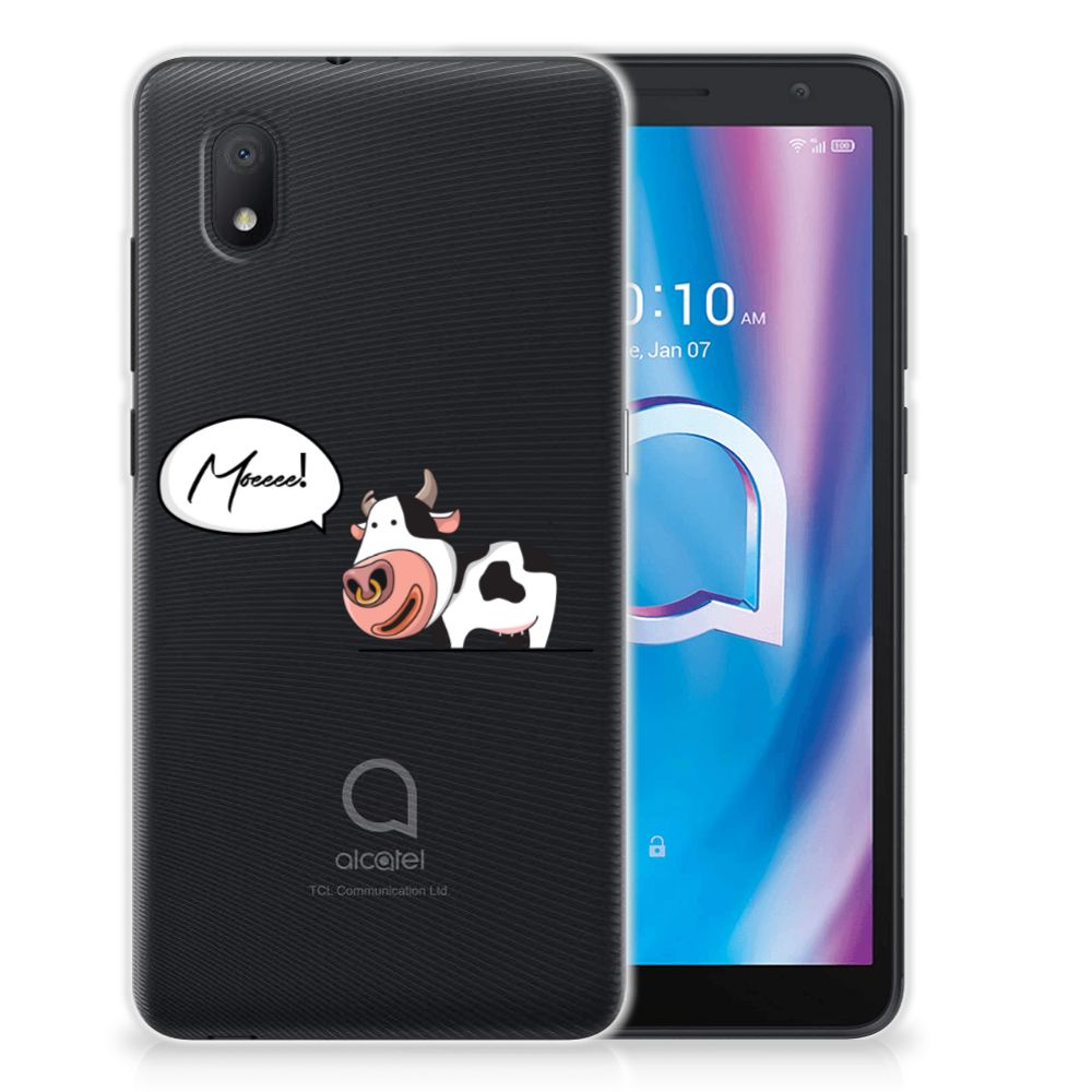 Alcatel 1B (2020) Telefoonhoesje met Naam Cow B2C Telecom