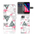 Apple iPhone 7 Plus | 8 Plus Telefoonhoesje met Pasjes Flamingo Triangle
