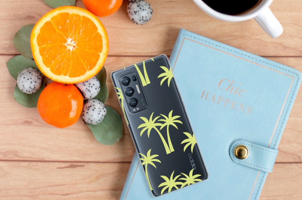 OPPO Find X3 Neo TPU Case Palmtrees B2C Telecom
