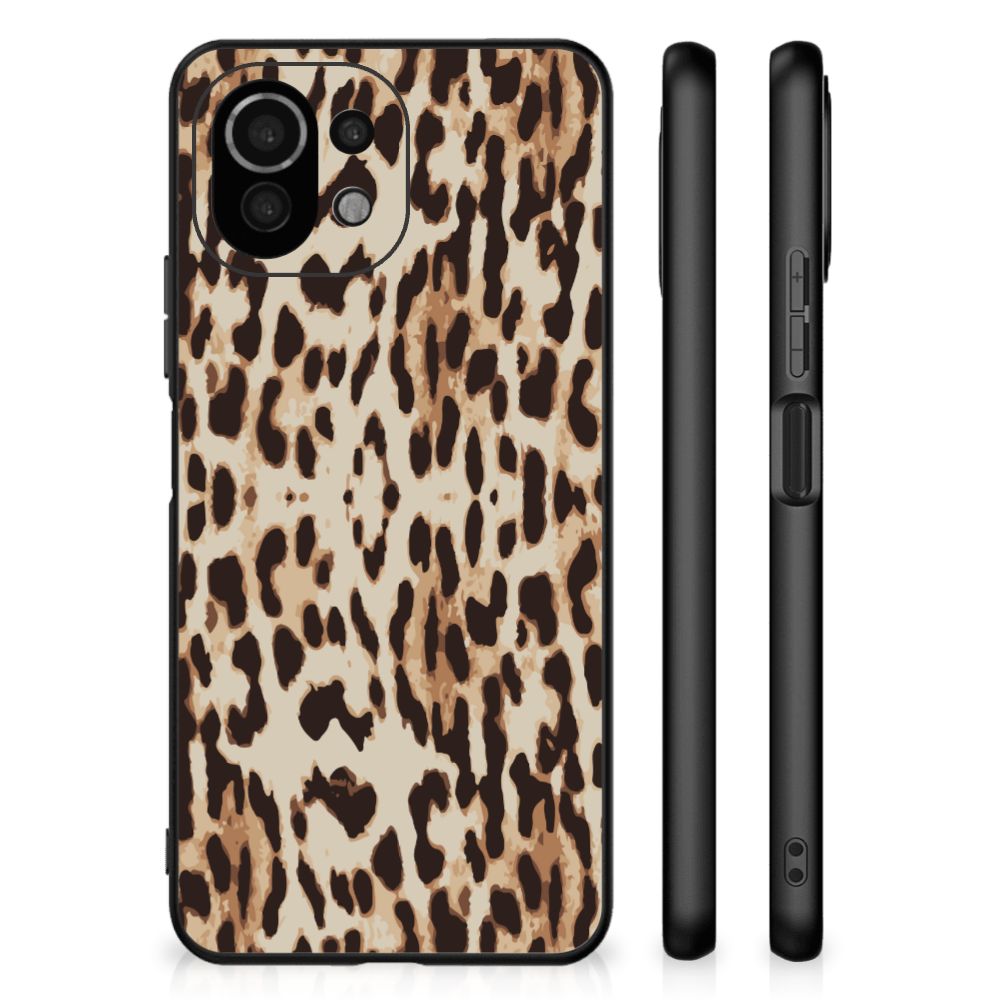 Xiaomi 11 Lite 5G NE | Mi 11 Lite Dierenprint Telefoonhoesje Leopard B2C Telecom