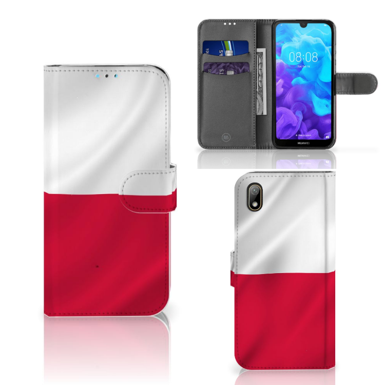 Huawei Y5 (2019) Bookstyle Case Polen