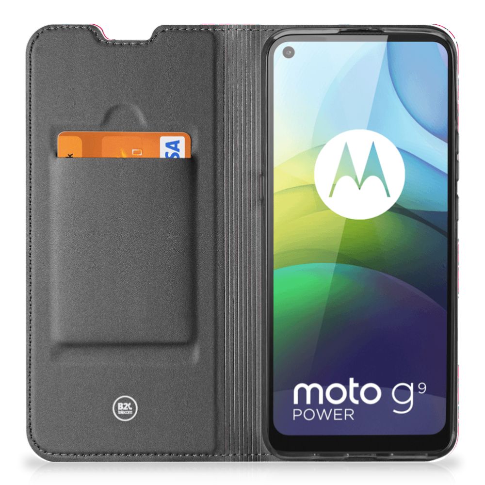 Motorola Moto G9 Power Smart Cover Blossom Red - B2C Telecom