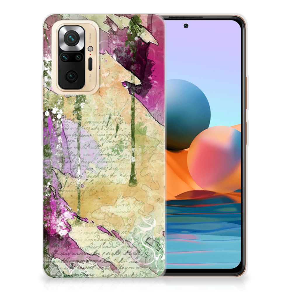 Hoesje maken Xiaomi Redmi Note 10 Pro Letter Painting B2C Telecom
