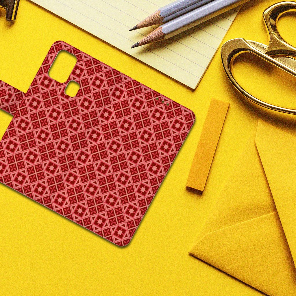 Samsung Galaxy M31 Telefoon Hoesje Batik Rood