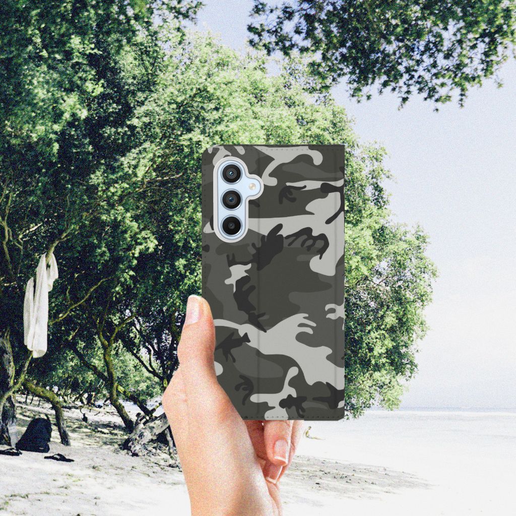 Samsung Galaxy A54 Hoesje met Magneet Army Light - B2C Telecom