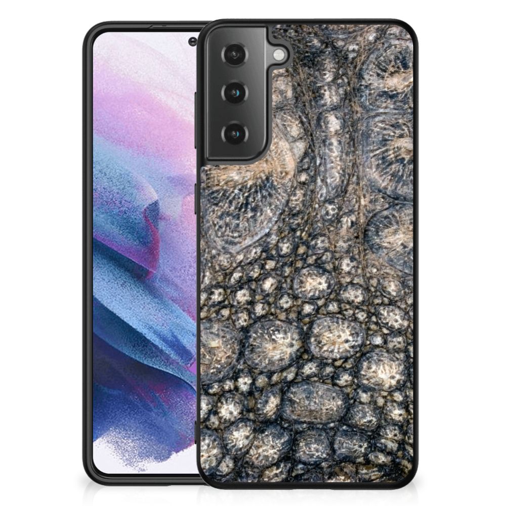 Samsung Galaxy S21 Plus Dierenprint Telefoonhoesje Krokodillenprint