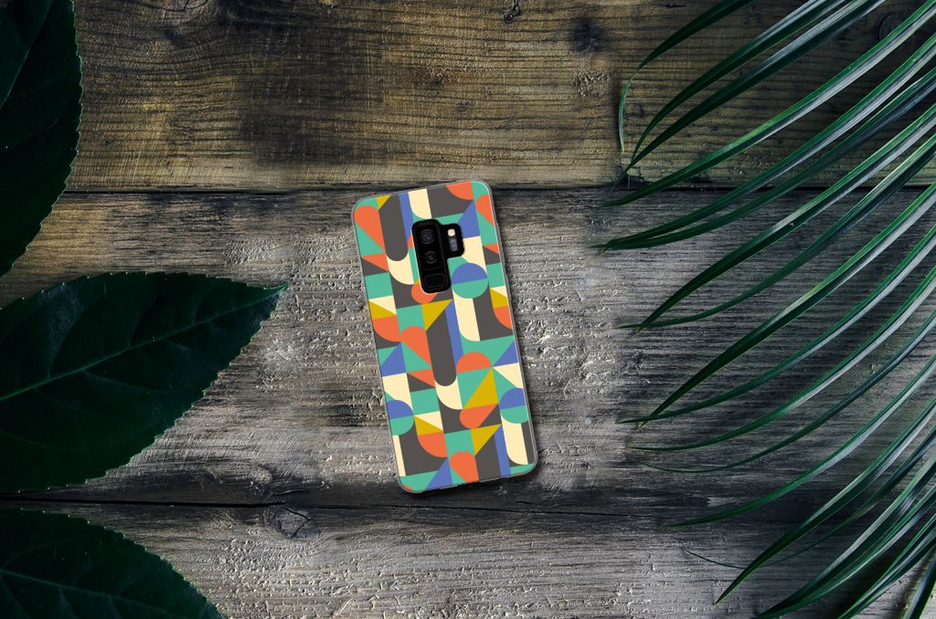 Samsung Galaxy S9 Plus TPU bumper Funky Retro
