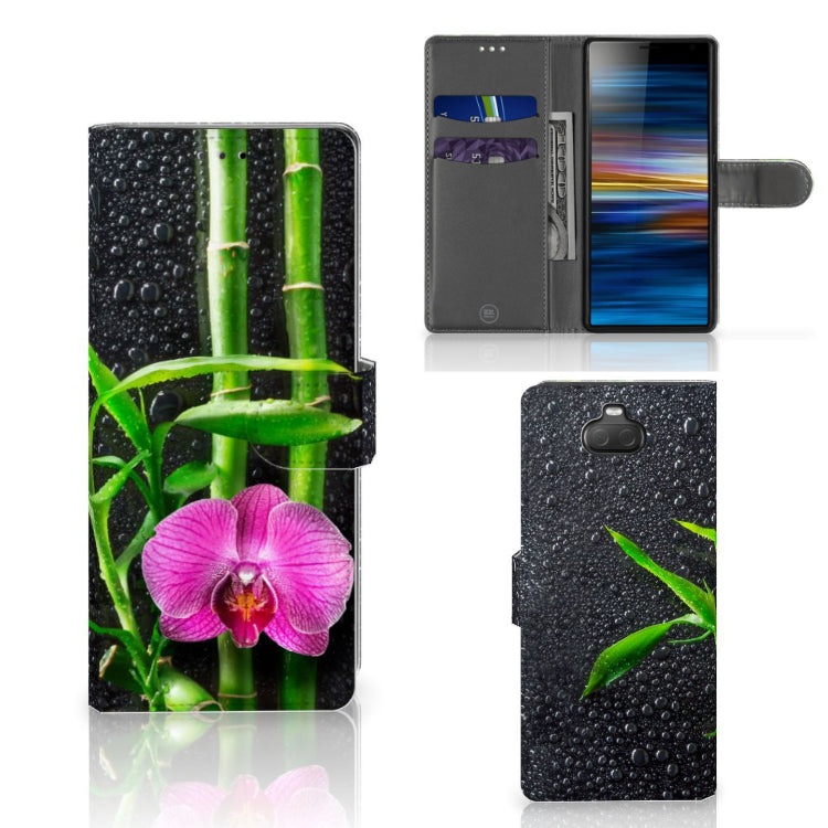 Sony Xperia 10 Hoesje Orchidee
