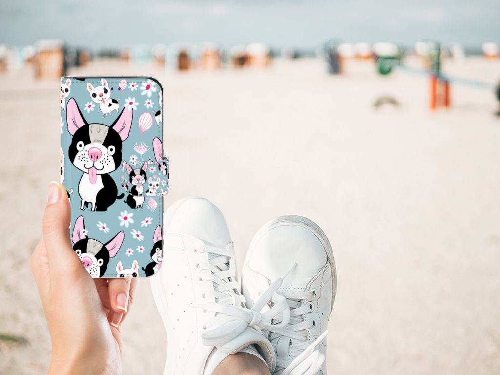 Samsung Galaxy S10e Telefoonhoesje met Pasjes Hondjes