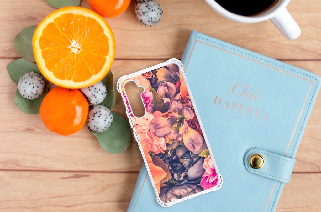 Samsung Galaxy A34 Case Bosje Bloemen B2C Telecom